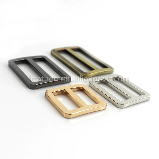  CRAFTMEMORE Plastic Slide Buckle Rectangle Ring