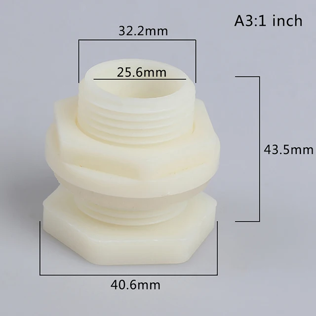 1Pc Abs Id 20 Mm 25 32 -Es Halcsatlakozó Tartály Lefolyócső Tartozékok Akváriumízületek Vízcsőszerelvények - Image 5
