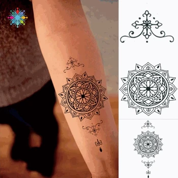 

1Pcs Tattoo Sticker Men Women Mixed Pattern Waterproof Temporary Tattoos Stickers Body Arm Art Sticker Decal
