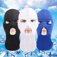 1 шт. летняя крутая маска для лица однотонная модная Балаклава Крышка для головы Велоспорт маска для лица Мужская и женская унисекс шляпа Балаклава для нанесения маски на лицо