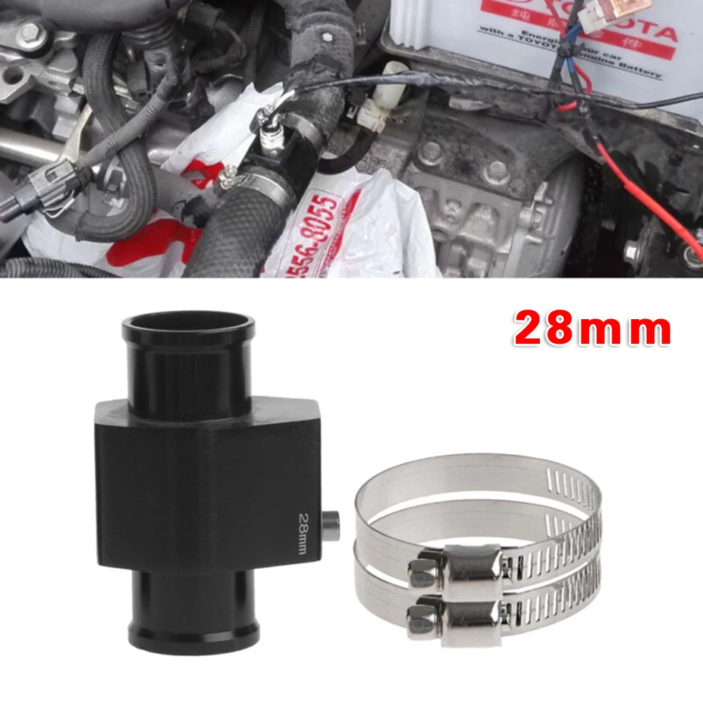 

Brand New And High Quality 28mm Water Temp Temperature Joint Pipe Sensor Gauge Radiator Hose Adapter