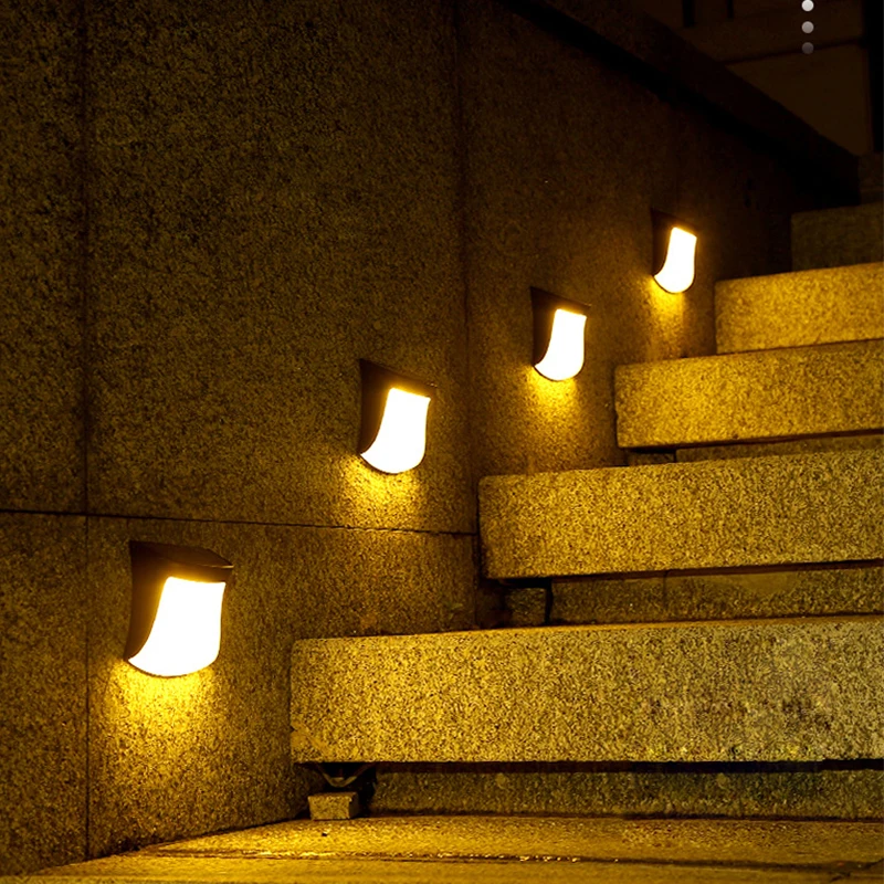 Solar Panel Outdoor Lighting Wall Lamp Waterproof Street For Country House Garden Decoration Lantern Fixture Night Light | Лампы и