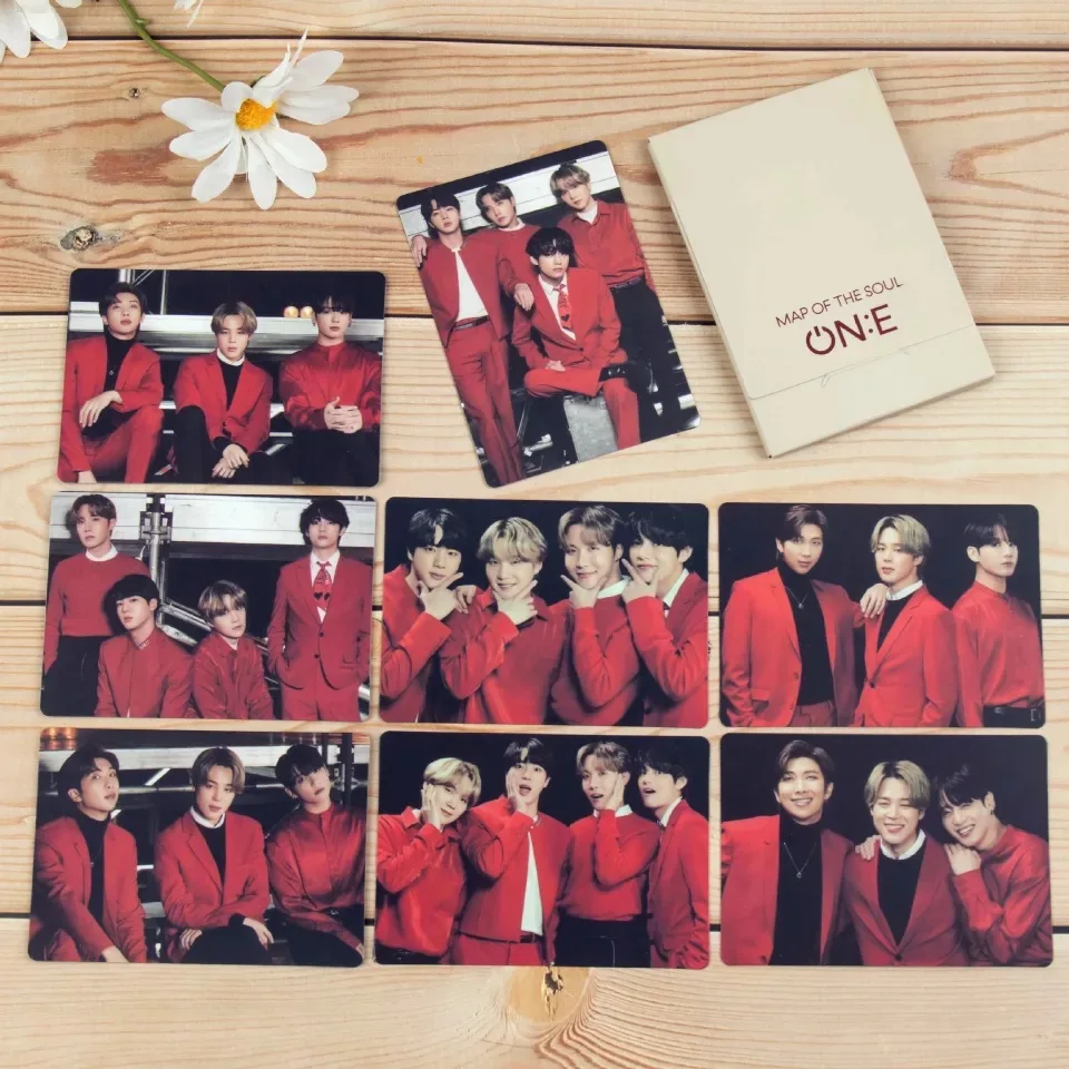 8 шт./компл. Bangtan для мальчиков новый альбом карта души ON:E ломо карты фотокарточек