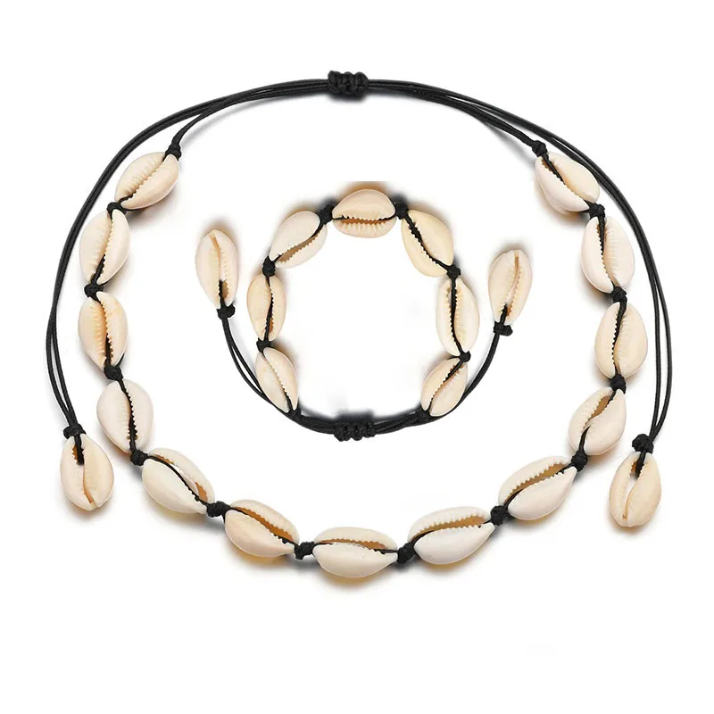 Collier Choker Sea Shell Necklace Kolye Arrival Collares 2021 Vsco Moana Sautoir Handmade Clavicle Chain Colar Women And Men | Украшения и