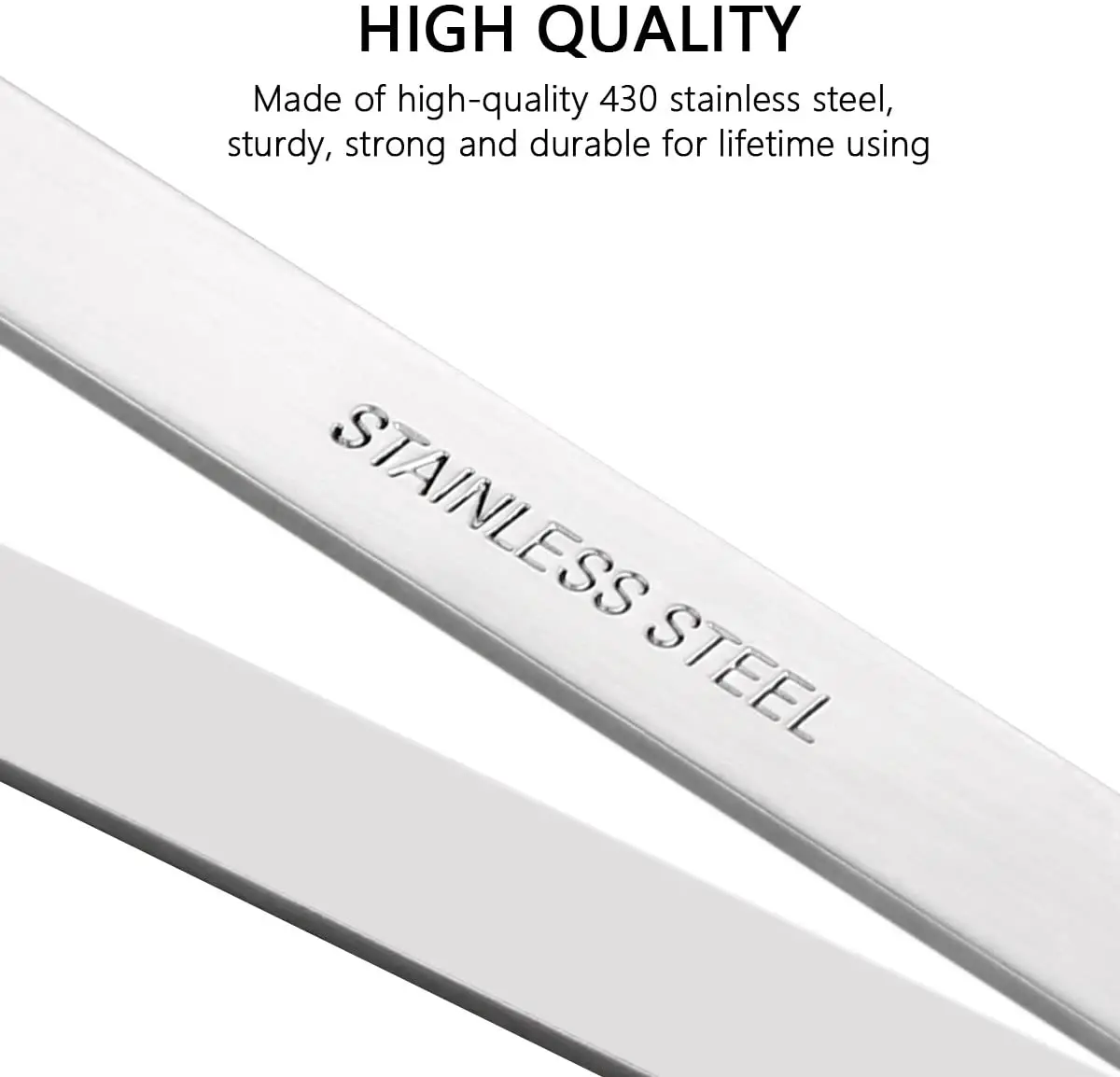 Stainless Steel Fish Bone Tweezers Pincer Clip Puller Remover Tongs Fish Bone Plucking Clamp Kitchen Gadgets Tools Fish Bone Tweezers