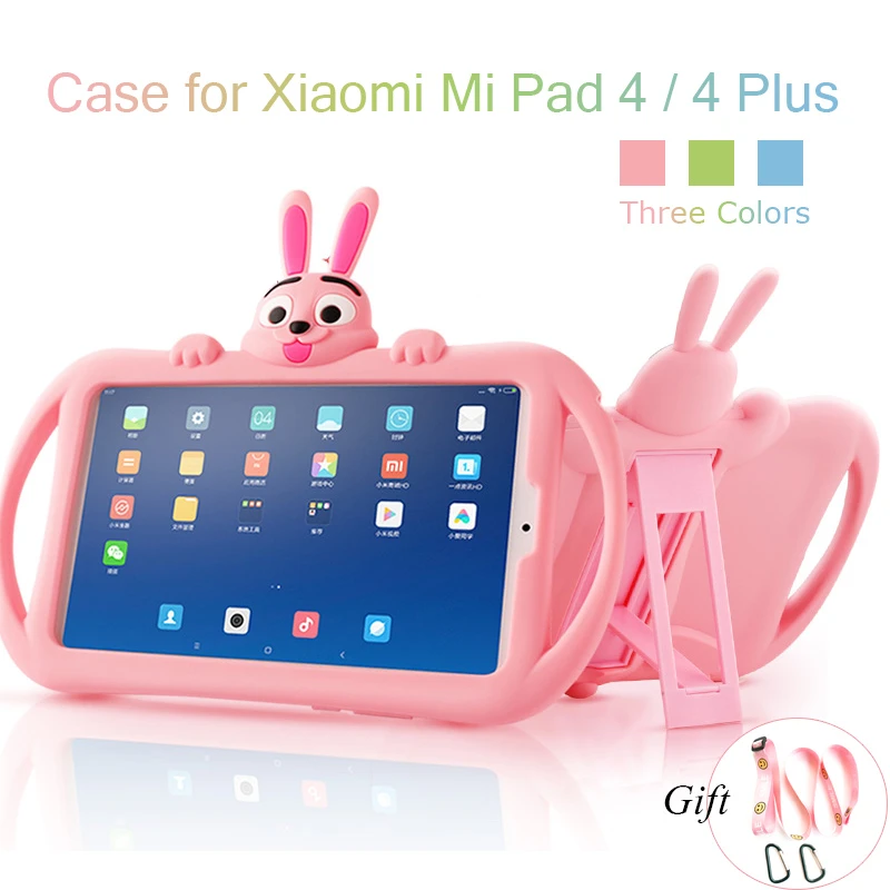 シリコンタブレットケースxiaomi Miパッド4プラス10 1ソフトかわいい耐震キッズxiaomi Mipad 4ケースmi Pad4 8インチfunda Tablets E Books Case Aliexpress