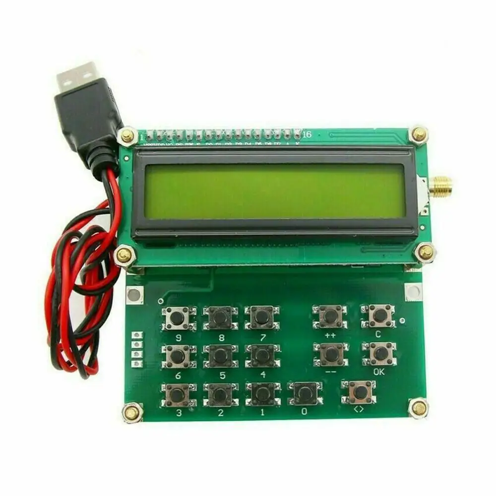 35MHz-4000MH RF генератор сигналов источник сигнала VFO HXY генератор сигналов с переменной частотой цифровой ЖК-дисплей