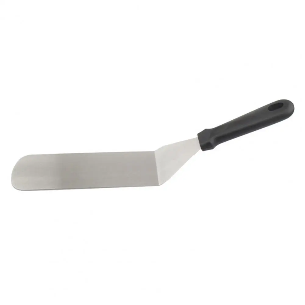 Grill Shovel Extra Thick Wear-resistant Rustless Durable Heat-resistant Stainless Steel Grill Fork Tong Scraper Barbecue Tools
