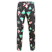 

Suit Fashion Pants Trousers Printed Men's Casual Christmas Men's pants