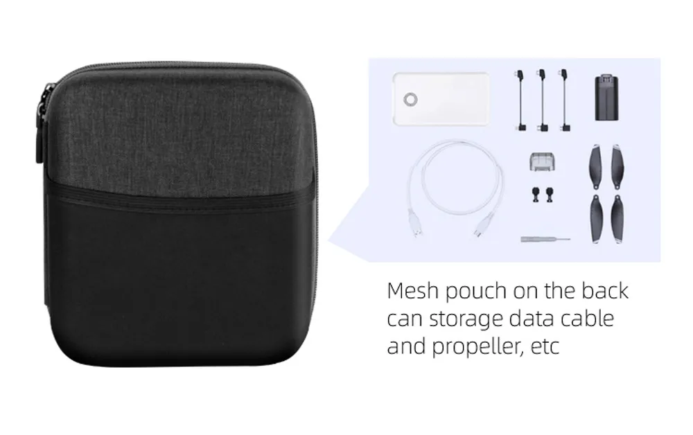 for DJI Mavic mini drone body package Portable Remote Controller Drone Protective Storage Bag for DJI Mavic Mini Parts 1121#C