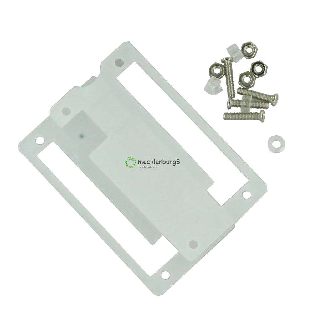 

Raspberry Pi Zero Acrylic Case Transparent Acrylic Protective Box with Screws and Nuts