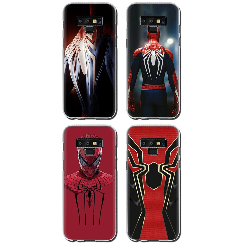 Marvel Человек-паук, Жесткий Чехол для телефона с рисунком в виде крышка чехол для samsung Galaxy A3 A5 A7 A8 A9 10 30 40 50 70