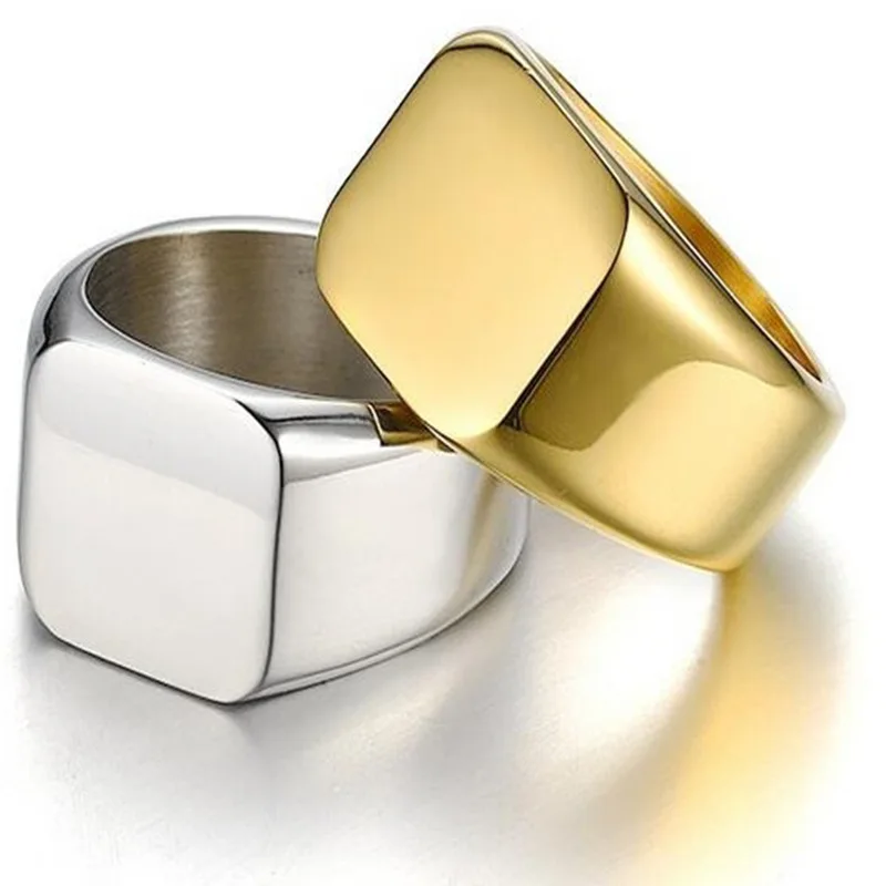 Мужское кольцо на палец в стиле панк золотого, серебряного цвета, мужские ювелирные изделия, роскошные мужские кольца, матовые кольца Anel bijoux