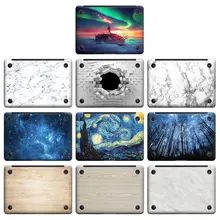 Съемная ПВХ Нижняя оболочка Полное Тело Наклейка для Macbook 1" Pro Нижняя крышка поверхность защитная пленка водонепроницаемая кожа крышка