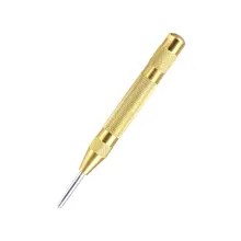 5'' Automatic Center Pin Punch Strike Spring Loaded Center Punch Marking Starting Holes Tool Impact Hole Breaker automatic center pin punch strike spring loaded strating marking hole tool breaker 8 jdh99