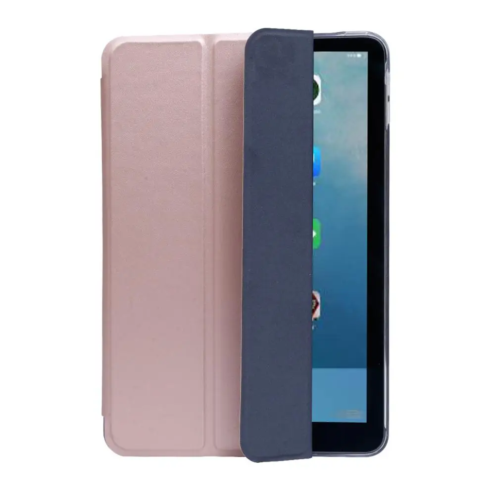 Из искусственной кожи чехол для Apple iPad Pro 10,5 A1701 A1709 A1852 шелковистый защелкивающийся чехол-подставка на Fundas смарт-чехол для планшета для iPad Pro 10,5 состояния заданием будильника B - Цвет: Gold