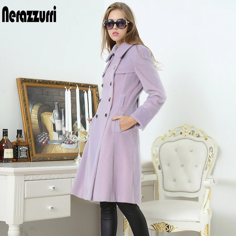 

Nerazzurri british style trench coat for women Double breasted long womens clothes 2020 autumn women fashion