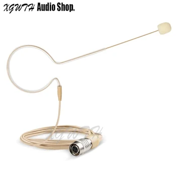 

Headset Headworn Microphone for Audio Technica Wireless System Transmitter Body Pack Single Earhook Ear Omnidirectional Mic 4pin