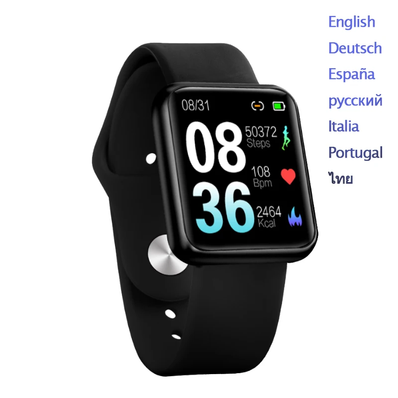 

P68S Sport Smart Watch VS B57 Smartwatch Music Control Weather Display Fitness Tracker Android Wear Watches for Men Women Kids
