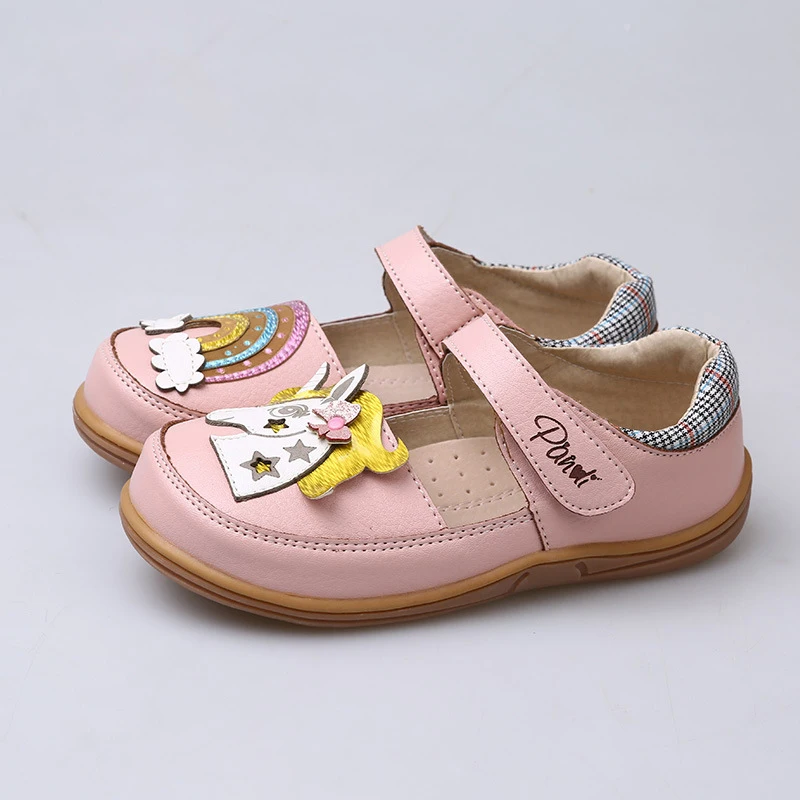 Обувь для девочек; Детские вечерние туфли принцессы для маленьких девочек; коллекция года; стелька из натуральной кожи; Мэри Джейн; детская танцевальная розовая повседневная обувь - Цвет: pink