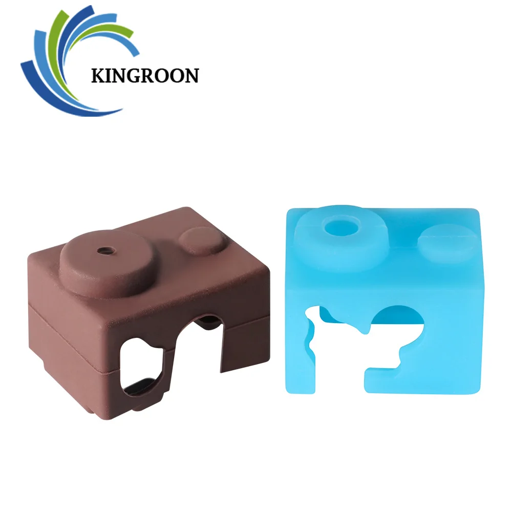 KINGROON 1 шт. E3D V6 силиконовый чехол с подогревом защитный для носков сохранения тепла крышка Reprap 3D принтера