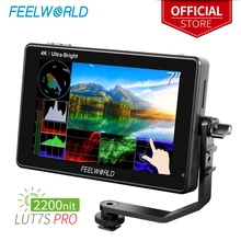 FEELWORLD LUT7S PRO 7 дюймов 2200 нит 3D LUT сенсорный Экран DSLR Камера директоров переменного тока монитор 4K HDMI Вход Выход для Gimbal FEELWORLD LUT7S PRO 7 дюймов 2200 нит 3D LUT сенсорный Экран DSLR Камера директоров переменного тока монитор 4K HDMI Вход Выход для Gimbal