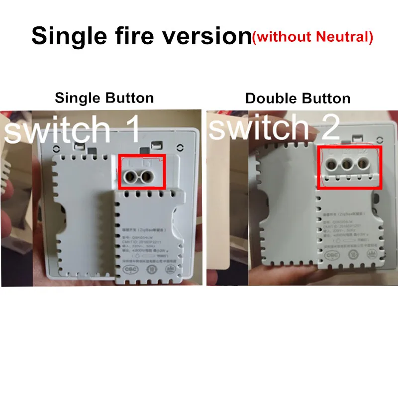  Aqara Smart Wall Light Switch Single Fire Line Light Remote Control Wireless Key Wall Switch Withou - 4000075190864