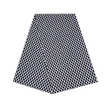 Самая изящная дизайнерская парафинированная ткань с кружевом, принты из ткани Анкара, голландский блочный воск, женский хлопок, 6 ярдов/шт, мягкий V-L 704