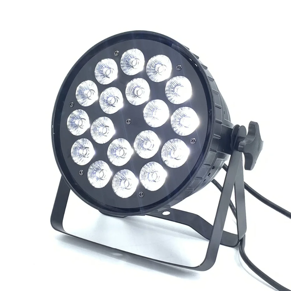 18x12 Вт RGBW 18x18 Вт RGBWA UV Led Par Светильник DMX сценический светильник s деловой светильник s Профессиональный плоский Par может для вечерние дискотеки KTV