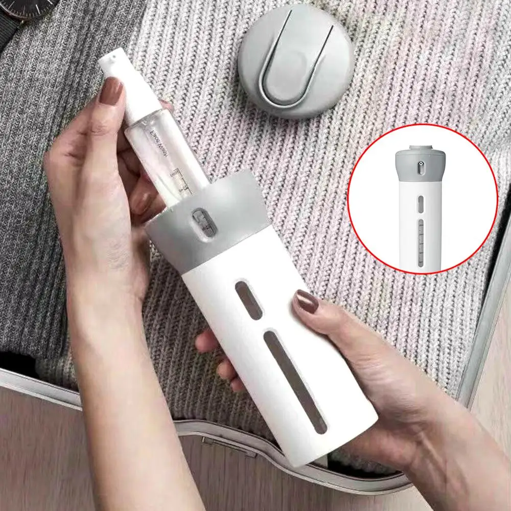 Portable Silicon Travel Bottles Set squeeze bottle Multi purpose containers bottles Sub bottling Tube Squeeze 4 5