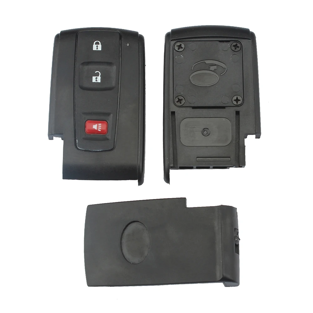 

Black 2 + 1 Buttons Replacement Shell Remote Key Case Fob for 2004-2009 Toyota Prius