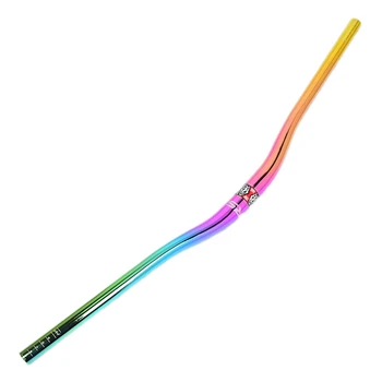 

KRSEC Mountain Bike Handlebars 31.8X760MM MTB Bicycle Swallow-Shaped Handlebar Aluminium Alloy Bicycle Handlebar Tool