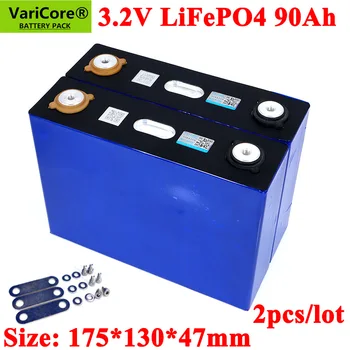 

VariCore 3.2v 90Ah LifePo4 battery lithium 270A 3C high drain for diy 12V 24V Solar Inverter Electric Vehicle c oach golf cart