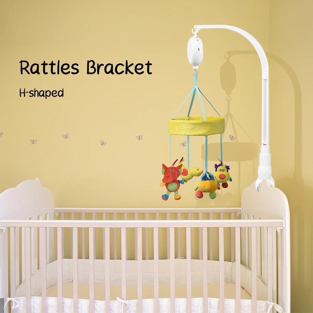 Hochet de berceau pour bébé, support de bras pour jouets, cloche de lit  Mobile, DIY, Clip de suspension rotatif, accessoires de poussette -  AliExpress