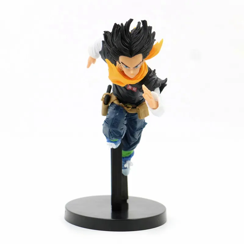 Banpresto фигурку Сон Гоку BWFC2 Android No.17 Lapis ПВХ фигурка модель игрушки Фигурки из игры