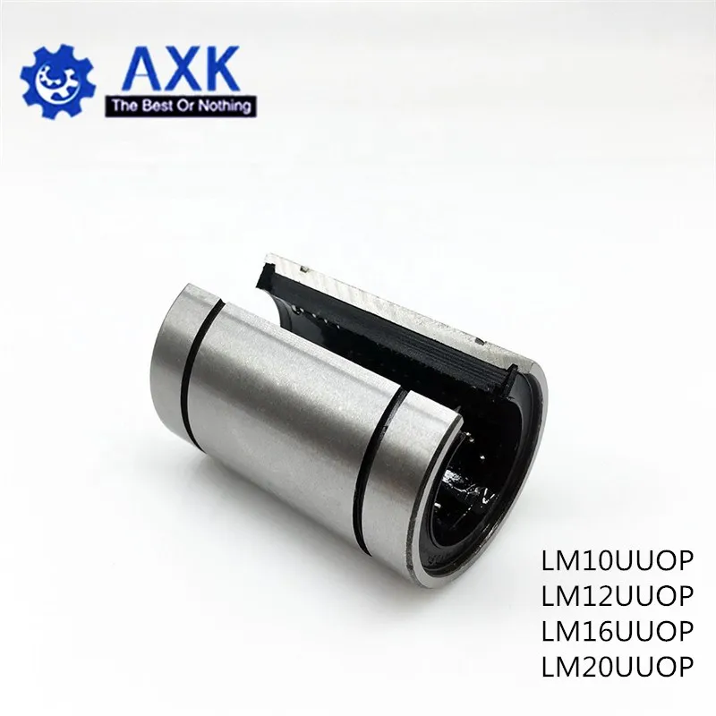 Параметры 1 шт. LM12UUOP LM10UUOP LM16UUOP lm20uop 12 мм линейные подшипники Открытого Типа CNC
