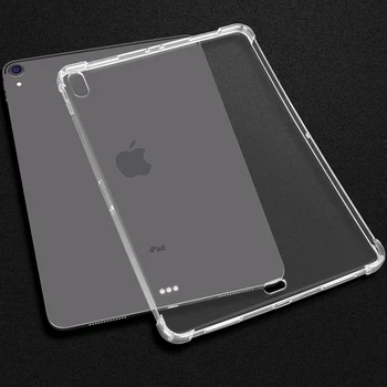 

For Apple iPad Pro 11 Case TPU Transparent Silicon Soft Back Case For iPad Pro 11 Inch Cover For iPad Pro 12.9