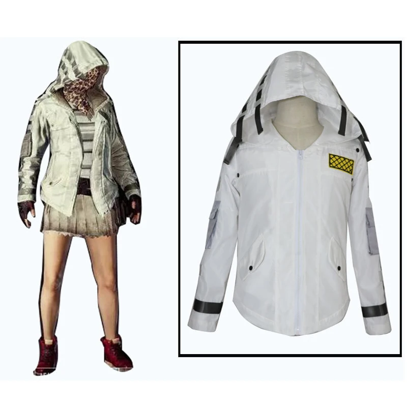 Игра PUBG косплей костюм есть куртка Chicken униформа косплей костюмы на Хеллоуин костюмы на карнавал праздничные колпаки Толстовка Куртка