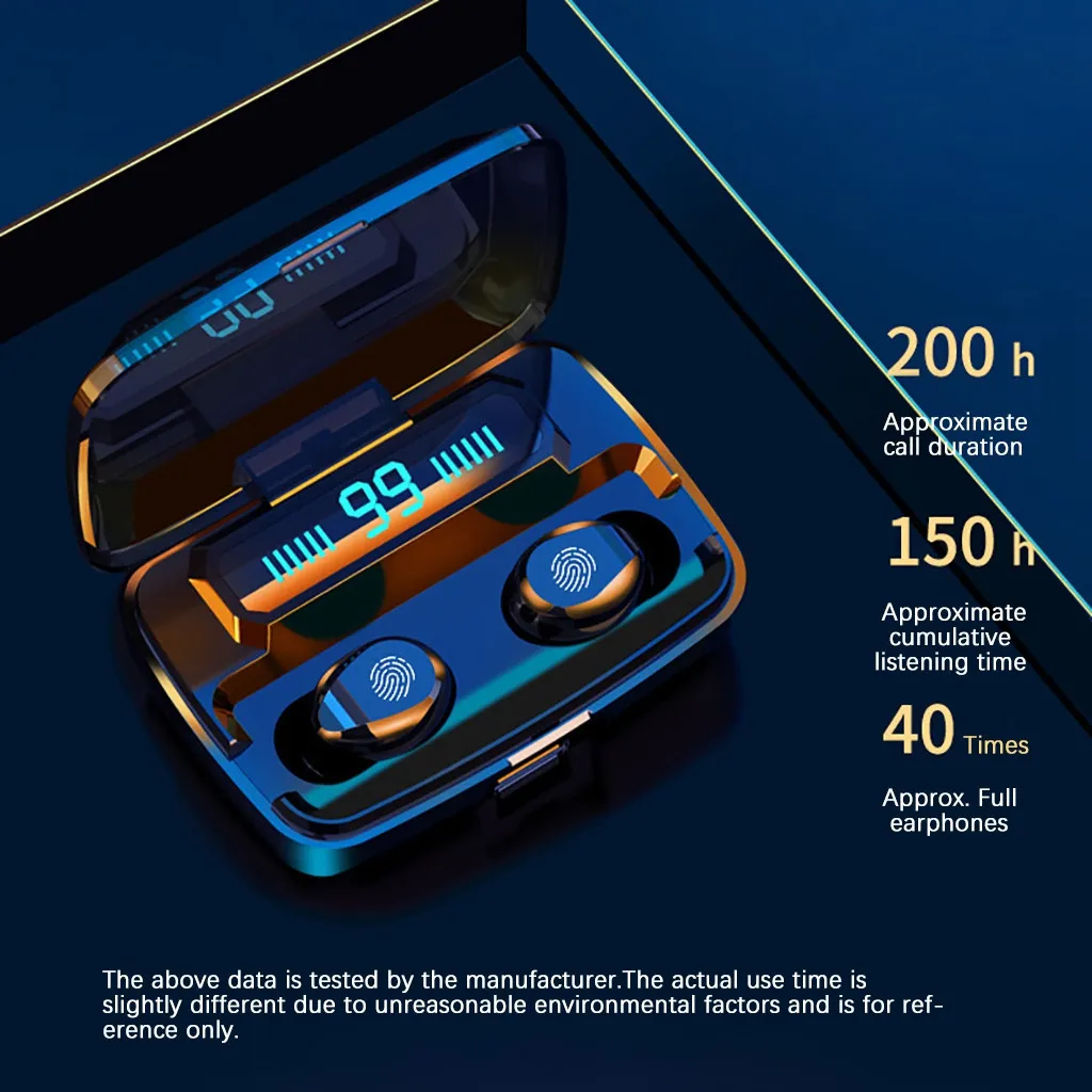 top selling in 2020 Twins Bluetooth 5 0 Headset Wireless Dual Headphones Stereo Earphones Earbuds Support Wholesale Dropshipping
