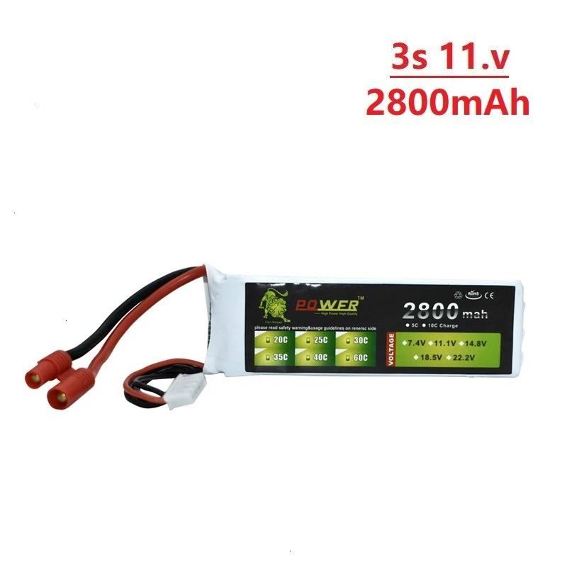 Улучшенный аккумулятор 2800 мАч 11 1 В для BAYANGTOYS X16 X21 X22 803496 2200 3s квадрокоптера x21 RC