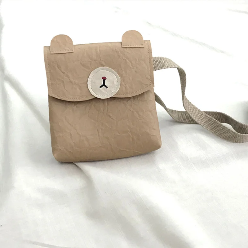 Baby Girls Boys Bear Coin Bags Kids Cute Bunny Fox Messenger Bags Shoulder Bag