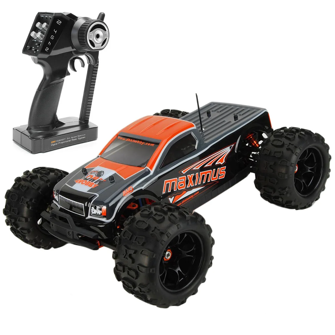 DHK 8382 Maximus 1/8 4WD 120A 85 км/ч бесщеточный Электрический монстр грузовик RC автомобиль-TRT версия UK Plug/AU Plug/EU Plug/US Plug