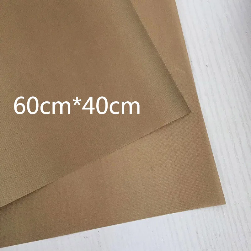 UPORS 40*30 см/60*40 см коврик для выпечки многоразовый тефлоновый лист маслостойкий бумажный антипригарный гриль лайнер термостойкий Коврик для выпечки Инструменты - Цвет: 60cm 40cm Coffee 1pc