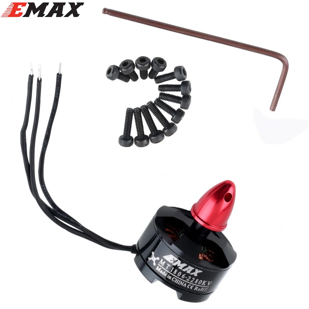 

EMAX MT1806 2280KV CW /CCW Brushless Motor for C250 Multicopter QAV250 Quadcopter