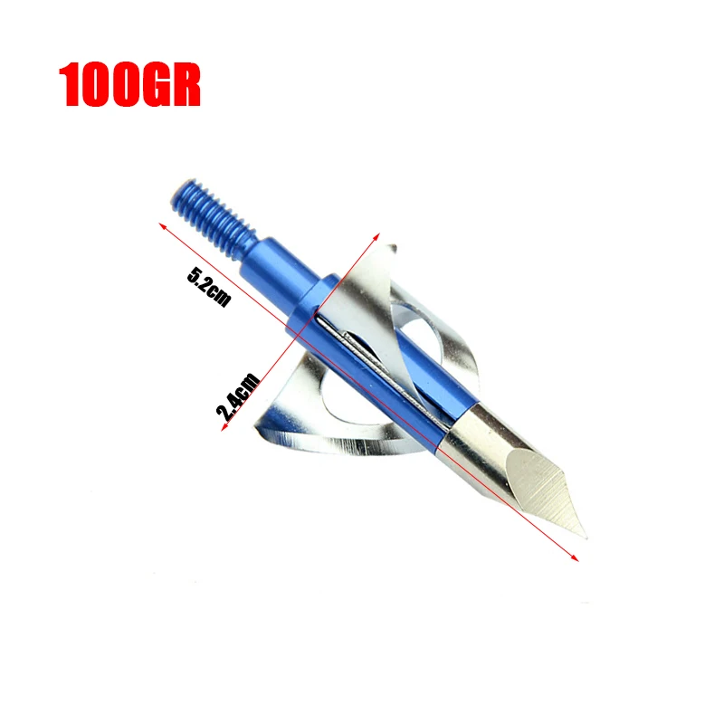 15 1 шт. Broadheads 100gn-150gn наконечники для стрел головки для стрельбы из лука охота применяются к блочному лук арбалет - Цвет: 15