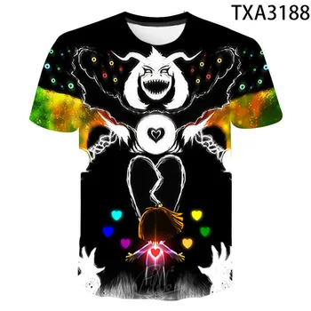 

New Summer Games Undertale 3D T shirt Boy Girl Kids Fashion Streetwear Men Women Children Printed T-shirt Cool Tops Tee