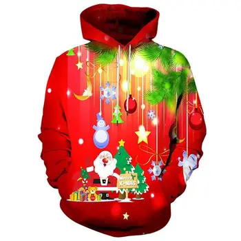 

Fashion Brand Hoodies Man new 2020 Lente Herfst mannen Autumn/Winter Christmas collection 3D digital print men's hoodie hoodie