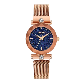 

READ Women Watches Brand Luxury Quartz Watch Mesh Strap Wristwatch Fashion Ladies Watch Casual Female Clock Relojes Para Mujer