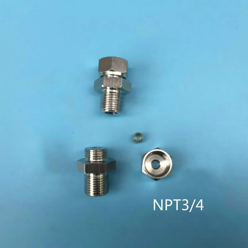 NPT3/4 RTD Nuts Adjustable Mounting Nut for Probe Thermocouples