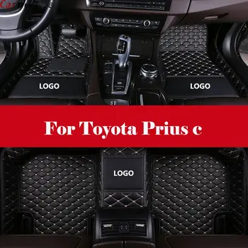 

Auto Interior Decoration Car Protector Rugs Car Styling LHD car accessories car Floor Mats For Toyota Prius c